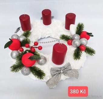 Prodám nový adventní věnec = trvanlivý