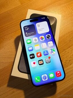 iPhone 15 Pro 256GB modrý / blue titan