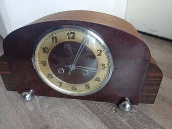 Krbové hodiny stolní starožitný Jambor Nacht