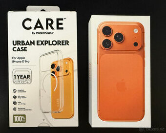 NEROZBALENÝ iPhone 17 Pro, 256GB, oranžový, záruka + kryt..