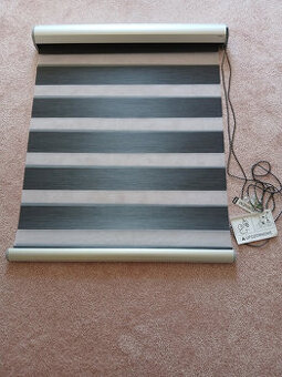 Nová FEXI Roleta Den a Noc, antracit, A 02909, MAXI kazeta