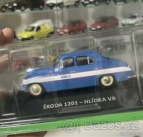 Kovový model ŠKODA 1201 Hlídka VB