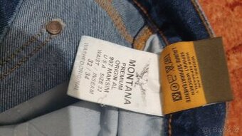 Prodám nové pánské džíny Montana 32/34