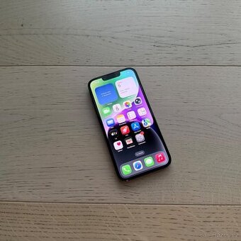 APPLE IPHONE 14 128GB - ČERNÝ,ZÁRUKA