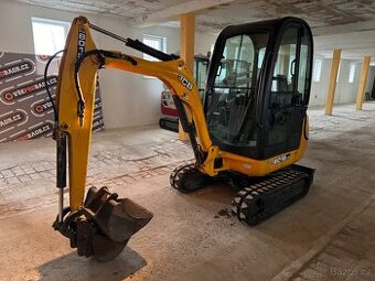 Minibagr JCB 8018 rok 2008 2x lzice