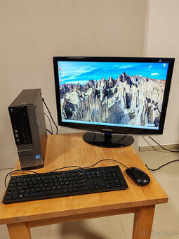 Dell Optiplex 7010/8GB/SSD+250HDD/monitor/klávesnice/myš