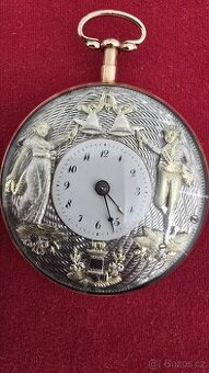 Zlaté kapesní hodinky