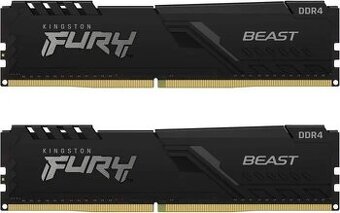RAM Kingston Fury Beast DDR4 – 16 GB (2×8 GB), 3600 MHz