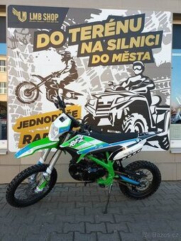 Pitbike Thunder 125cc 17x14 E-start zelená