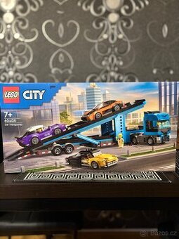 Lego City 60408 Kamion pro přepravu aut se sporťáky
