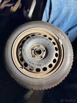 Sada kol originál Škoda Yeti, zimní pneu 205/55 R16H