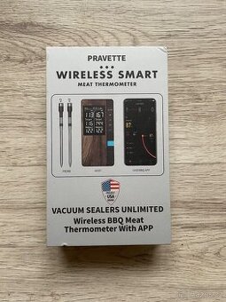 Teploměr bezdrátový do udírny, grilu, atd...