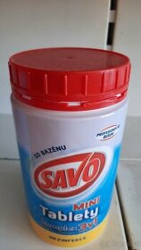 SAVO Chlorové tablety mini komplex 3v1