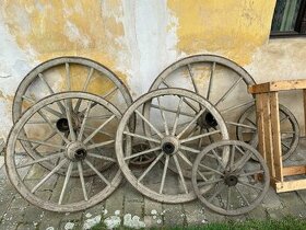 stará dřevěná kola