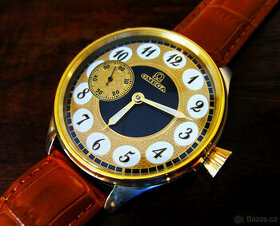 OMEGA 1937 pozlacené švýcarské luxusní náramkové hodinky