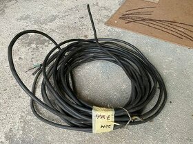 Elektrický kabel měděný 20m 7 drát