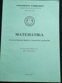 Matematika – Uni. Pardubice