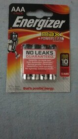 Baterie Energizer Max AAA 4ks