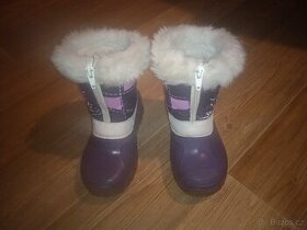 Dětské zimní boty  27 s reflexními prvky