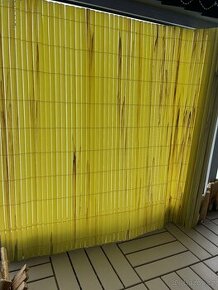 Umělý bambusový plot žíhaný 1x3m 2x
