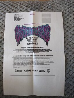 VSTUPENKA NA OBSCENE EXTREME