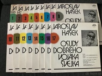 Osudy dobrého vojáka Švejka - Jar. Hašek - 17LP