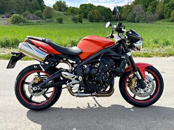 Triumph Street Triple 675 R 78KW - 24 tis. KM, ČR, r. 2010