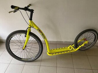Prodám koloběžku Olpran A6 - žlutá
