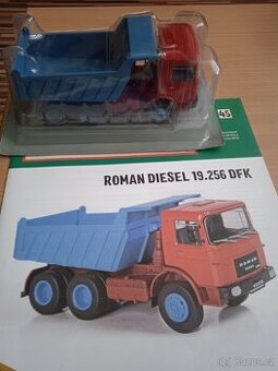 Kultovní náklaďáky minulé éry ROMAN DK 1:43