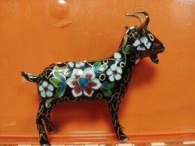 Vintage soška koza 8/6 cm - 1