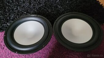 2x subwoofer 10" basovy reproduktor