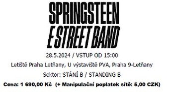 Bruce Springsteen + E Street Band