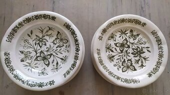 Starožitné porcelánové talíře DITMAR URBACH - 1