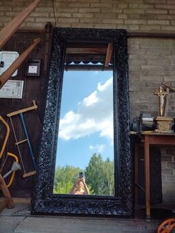🖤 Luxusní zrcadlo KARE Design • 210 × 90 cm • Barokní rám