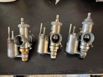 Jawa 250 - 350 pérák + Jawa 250/353 půlbuben, karburátory