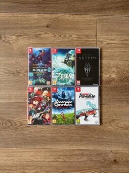 Nintendo Switch hry - Mix