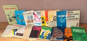 Retro učebnice – 16 ks