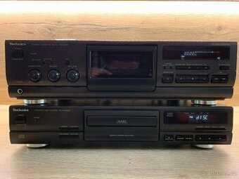 Tape Deck Technics RS-BX501 a CD Technics SL-PG380A