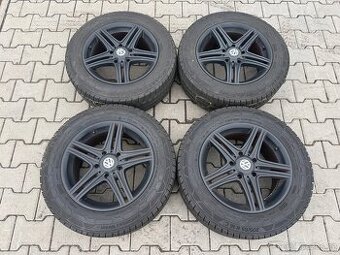 4x al kola 5x120 16 + pneu zimní 205/65 R16C