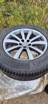 Touareg III orig 255/60 R18 Continental zimní + disky Volksw