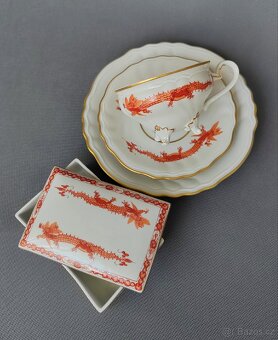 Luxusní porcelánová čajová sada Dresden (1918-1925)