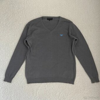 Pánský pletený svetr Emporio Armani vel. XL