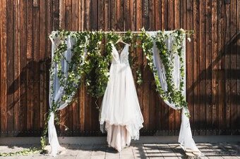 Svatební šaty ivory velikost 38