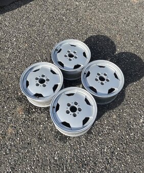 Prodám disky Melber 7Jx15 H2 ET35, 5x112 po pískování a laku