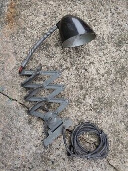 Industriální lampička - harmonika