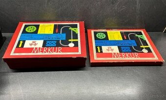 Merkur stavebnice č 6 a 6 B z roku 1968