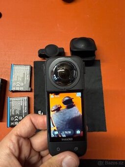 Insta360 X3 + GPS dálkový ovladač + baterie
