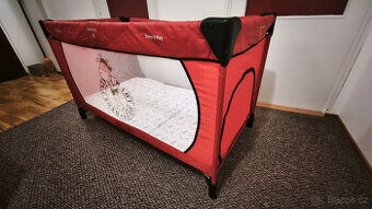 Dětská cestovní postýlka včetně skládací matrace