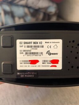 O2 Smartbox - zánovní