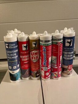 Tmely, lepidla, silikony